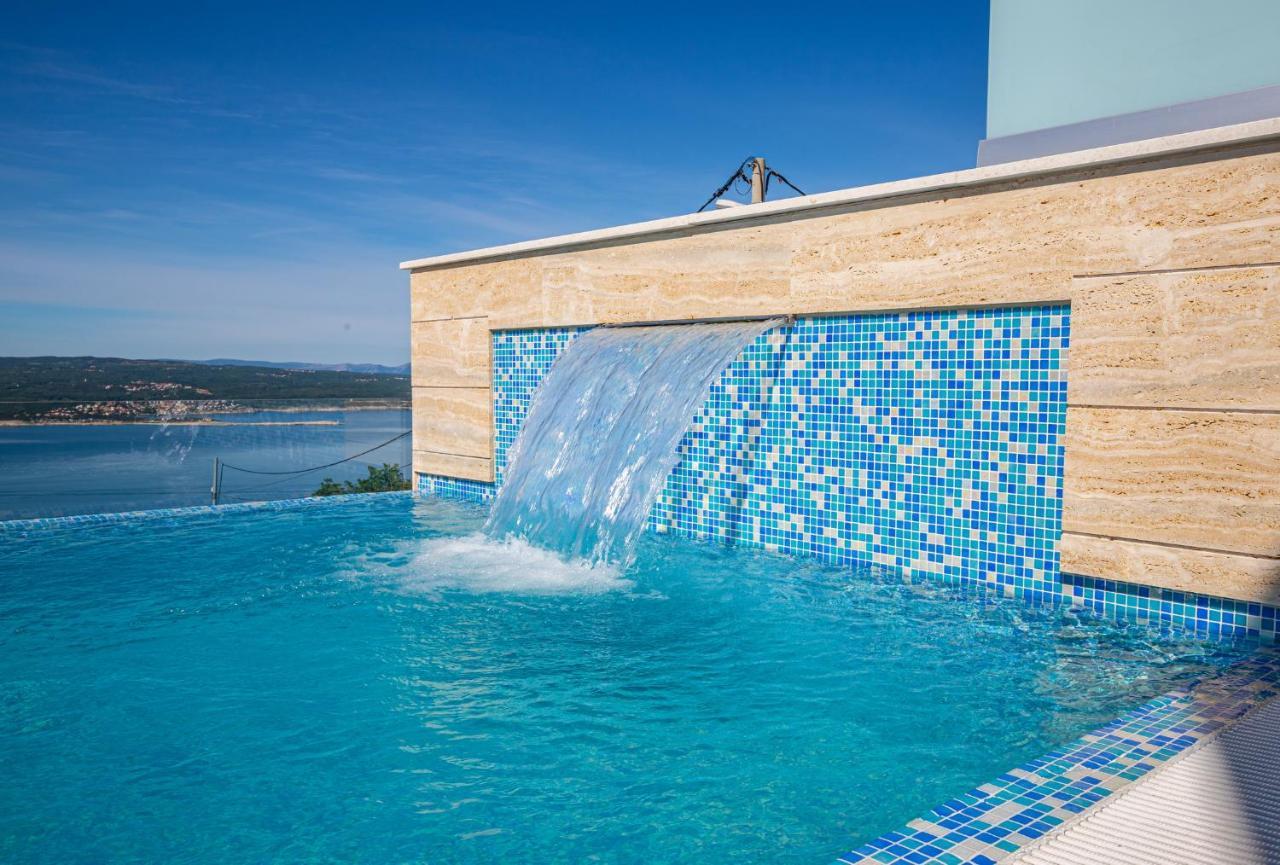 Villa Marassi With Heated Pool, Hot Tub And Sauna Crikvenica Bagian luar foto